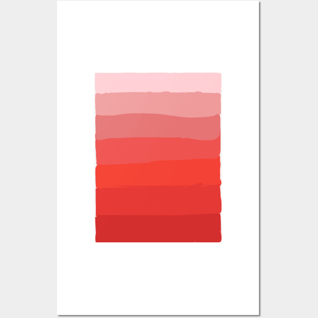 Orange Crush Gradient Art Wall Art by DanielleGensler